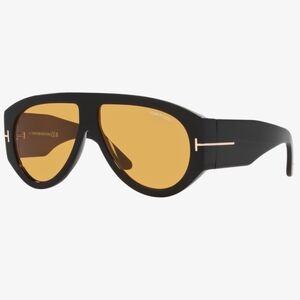 TOM FORD EYEWEAR Icon Pilot Aviator-Style Tortoiseshell Acetate Sunglasses